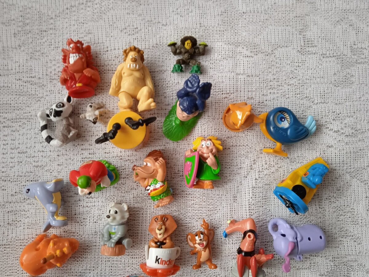 Figúrky z kinderiek pre deti - 8