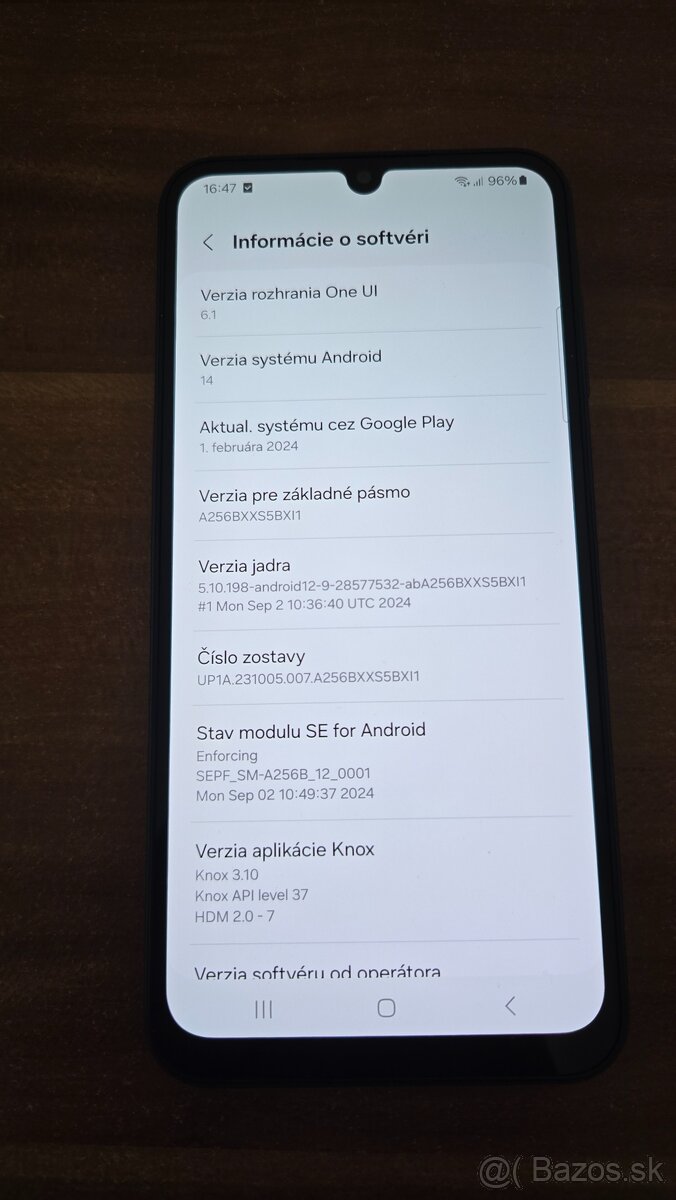 Predám nový Samsung Galaxy A25 5G - 8