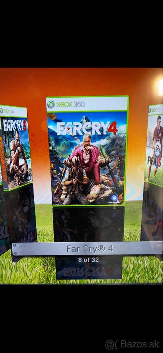 Xbox 360 + Kinect + 2x Joystick - 8