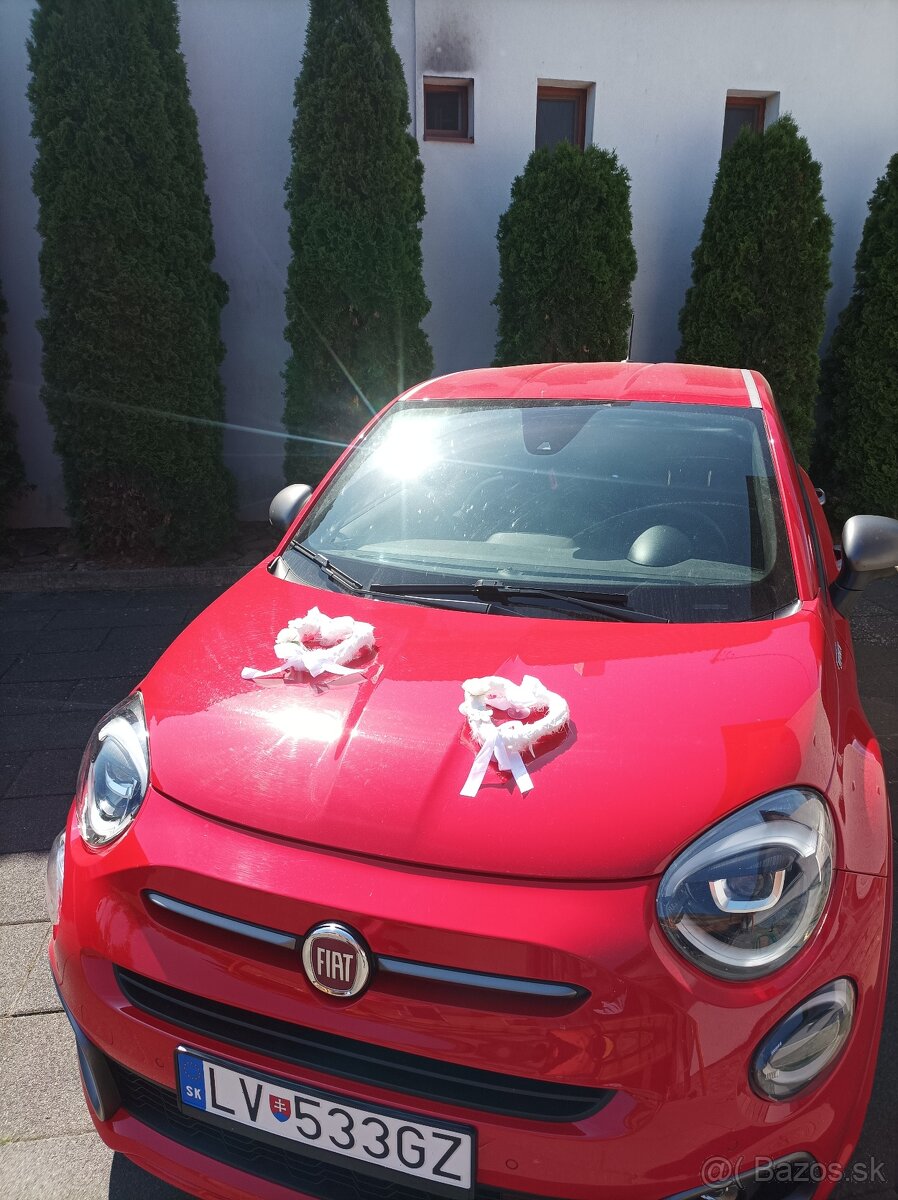 svadobná výzdoba na auto - 8