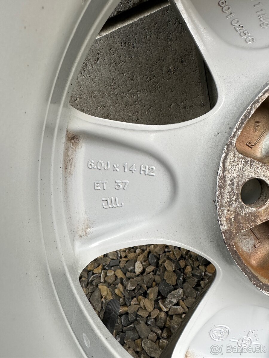 5x100 r14 s letnými pneu - 8