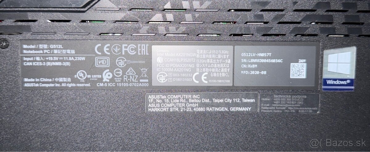 ASUS ROG Strix G512L - 8