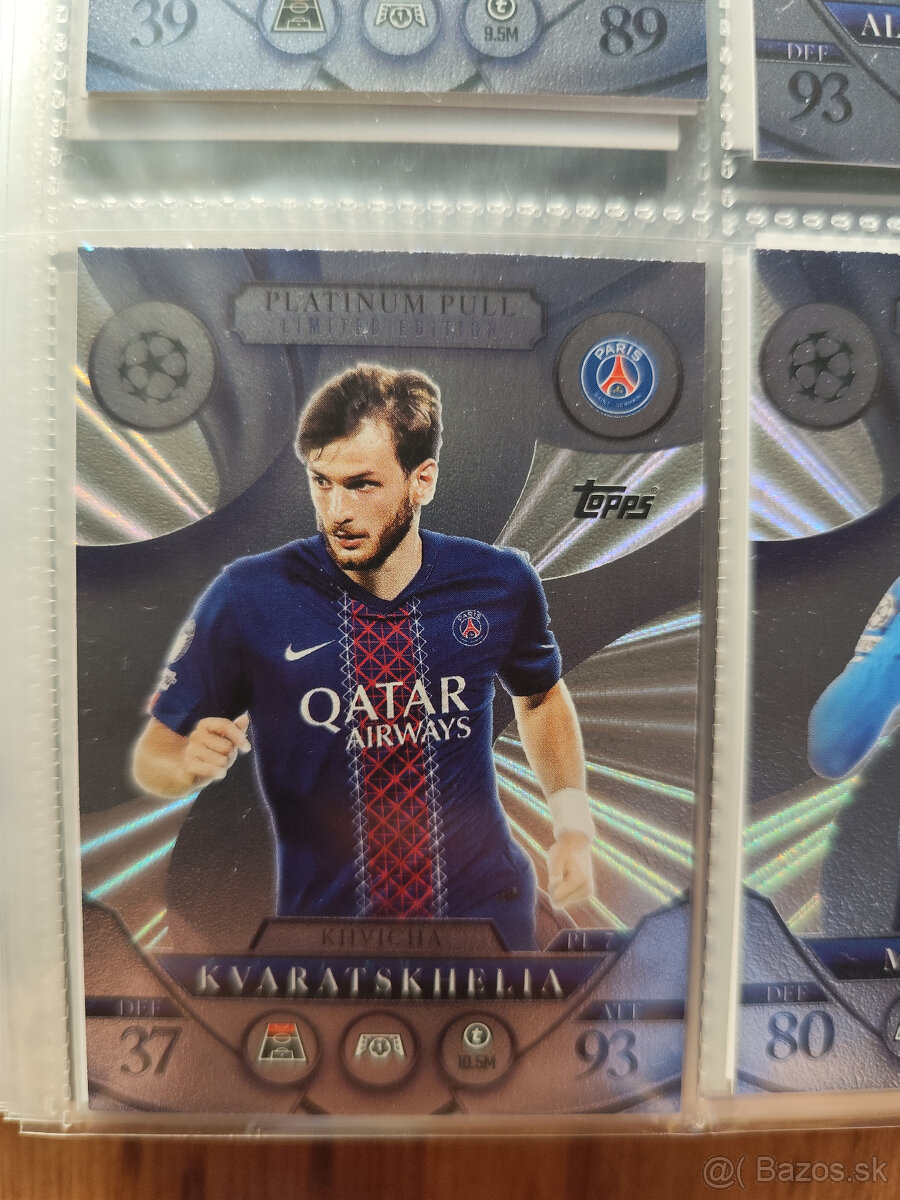 Futbalové kartičky Match Attax 2025/26 Platinum limit editio - 8