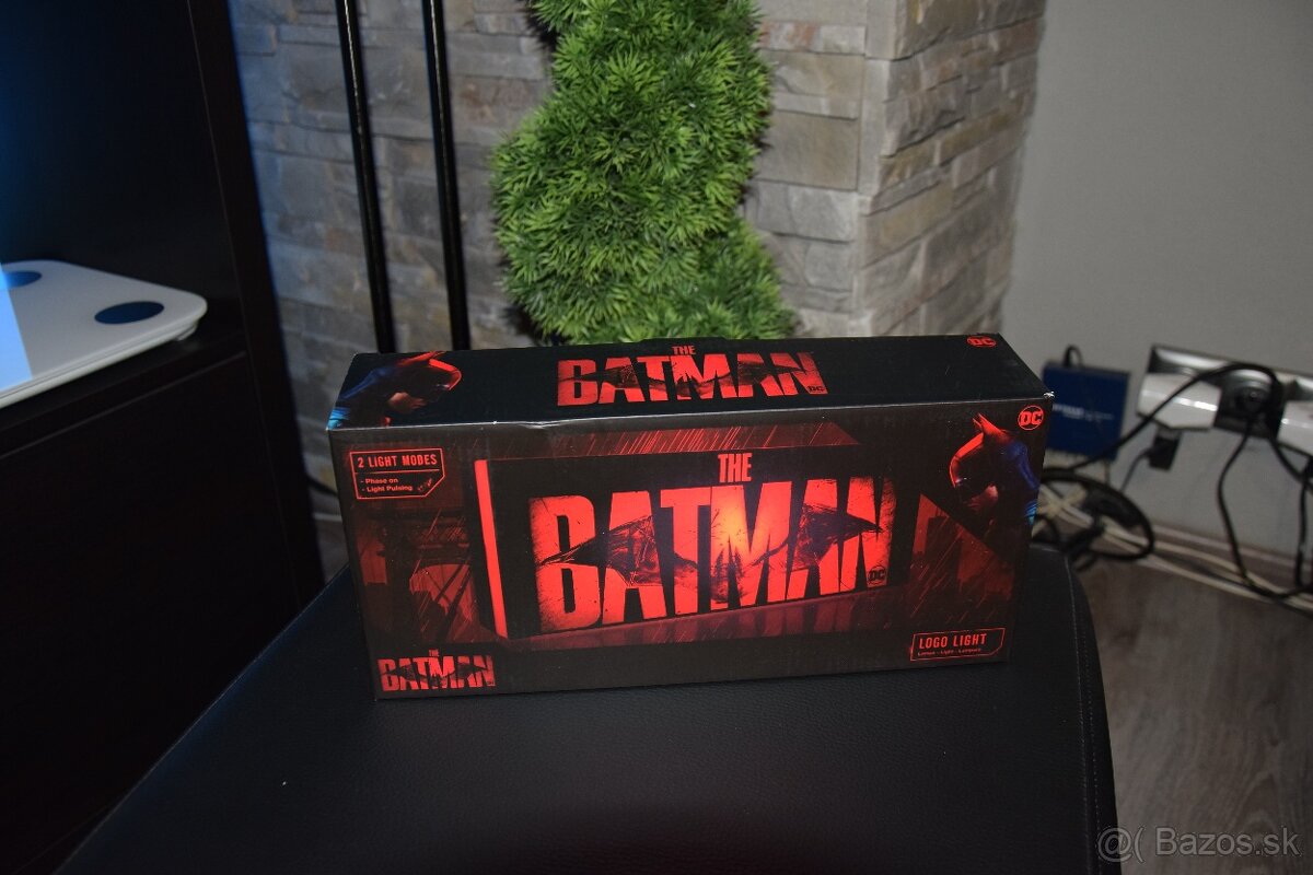 Batman LED zrkadlo dekoracia + Paladon obdĺžnikové svetlo - 8