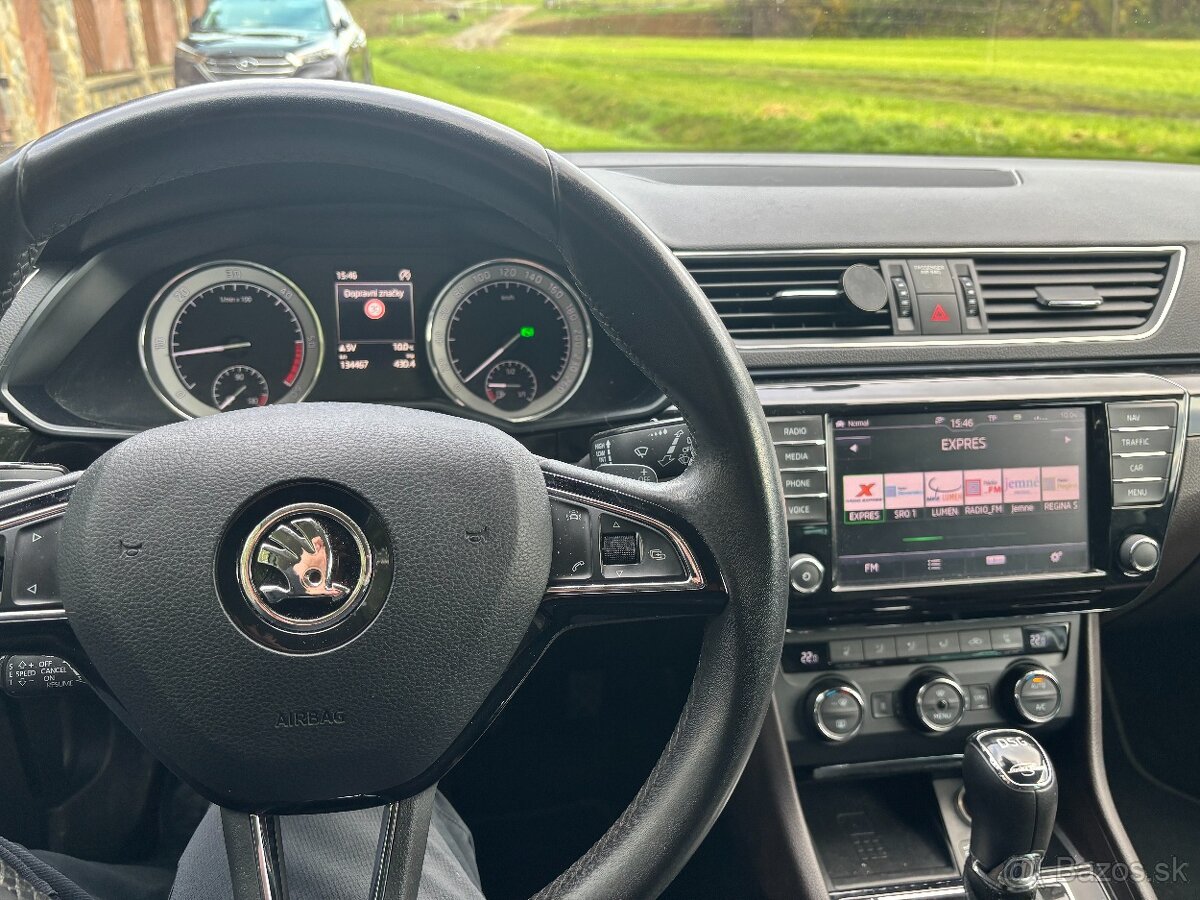 Predám SUPERB 3, 2,0TDI, 140KW, L&K 134t km - 8