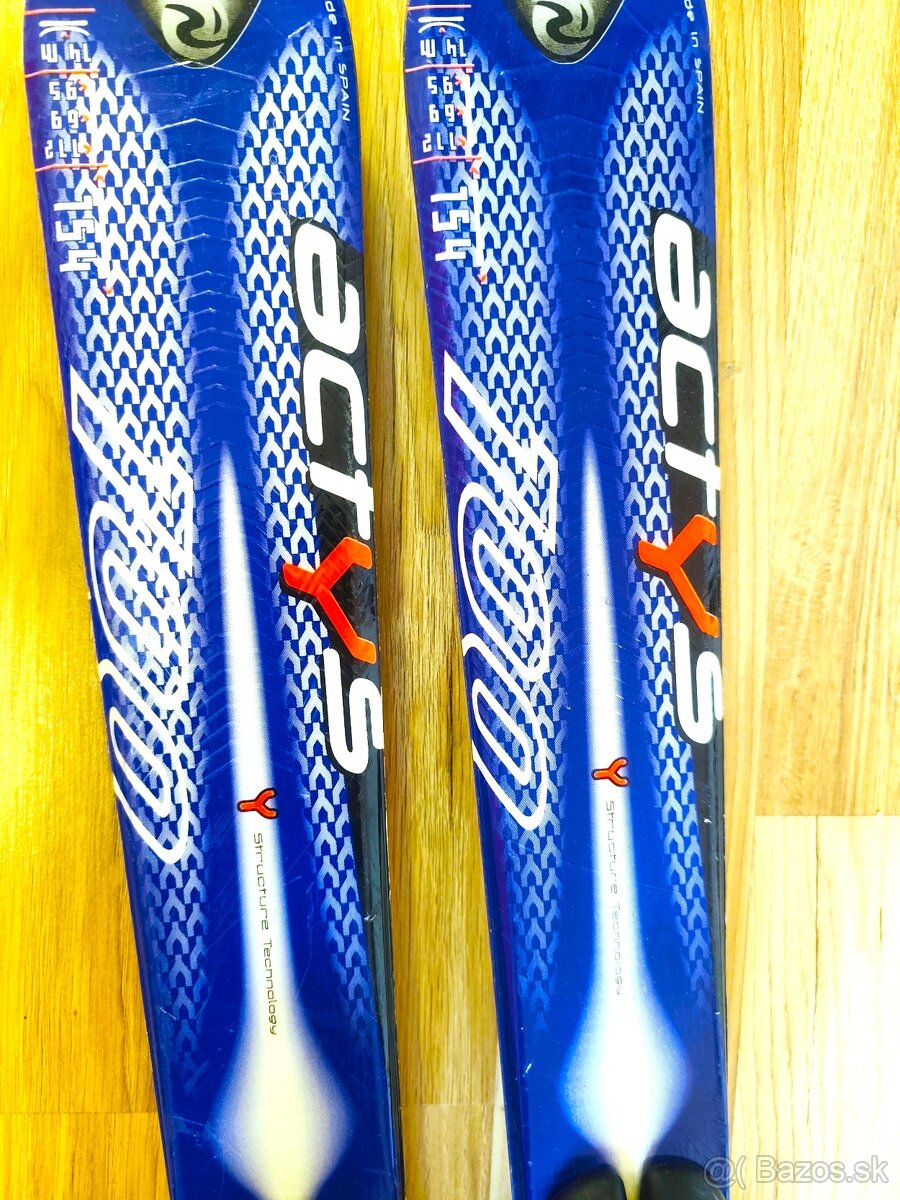 ZNAČKOVÉ KRÁSNE LYŽE ROSSIGNOL 154 cm+s VIAZANIM - 8