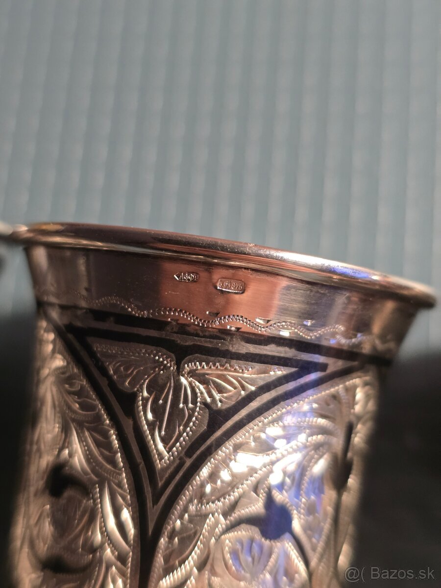 Sovietske strieborné poháre 875/1000 - 8