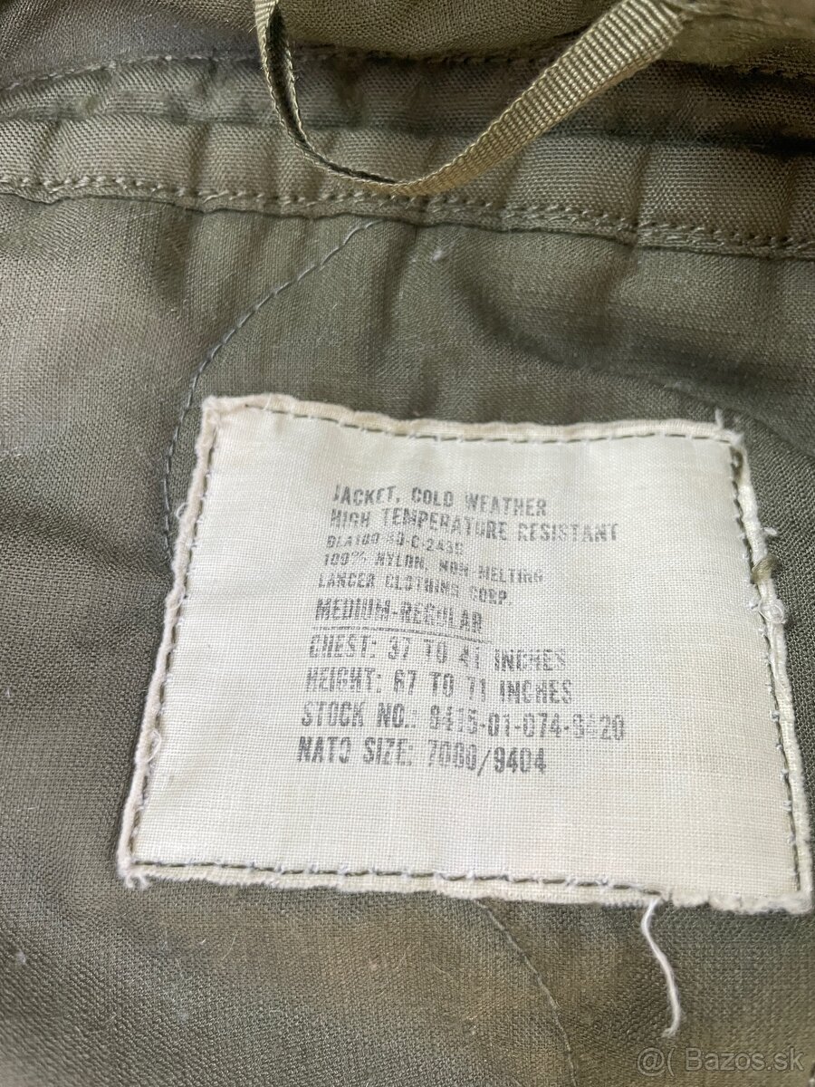 Bombera US Army bunda - 8