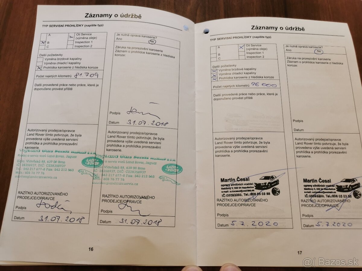 Prodám motor Land Rover Range Rover Sport 2.7 TDV6 - 8