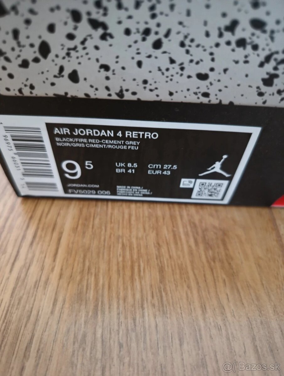 Jordan 4 Reimagined Bred - 8