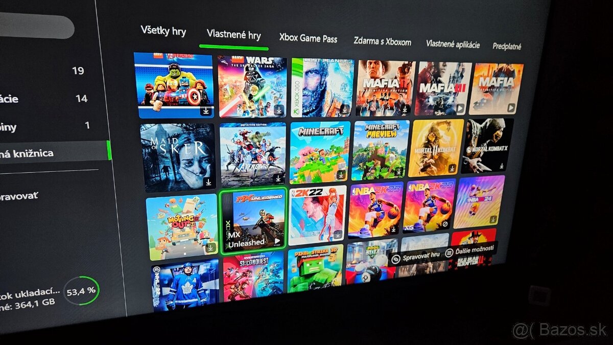 Xbox one S all digital + 130hier a 2 joypady - 8