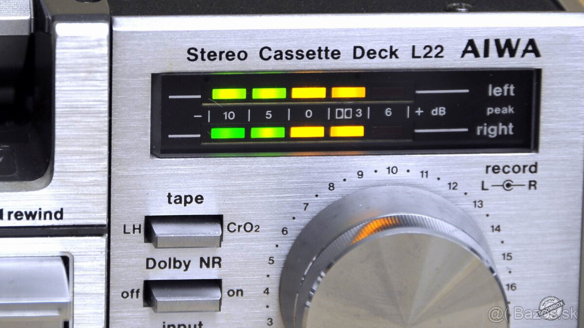 Aiwa L22 MiniCompo kazetový deck - 8