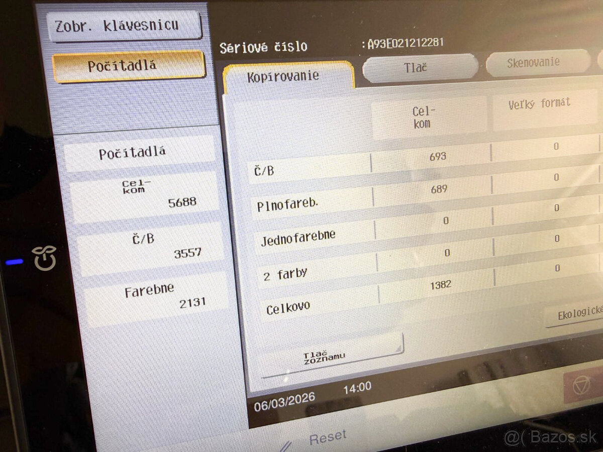 Konica Minolta C3350i farebna A4 - 8