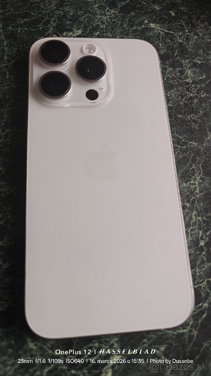 iPhone 15 Pro 128GB White Titanium - 8