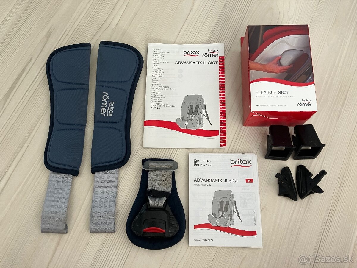 Britax Romer Advansafix 3 SICT detská rastúca autosedačka - 8