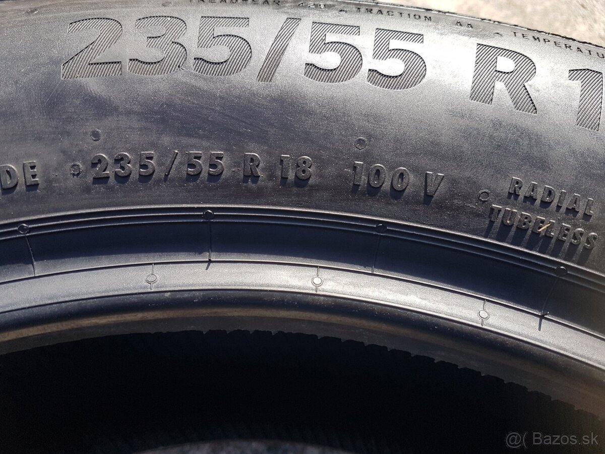 235/55 r18 letné pneumatiky 4ks Continental DOT2022 - 8