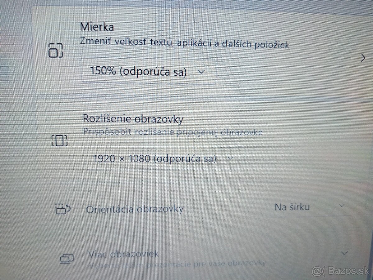 predám Hp Elitebook 840 G4 , Intel core i5 ,dotykový displej - 8