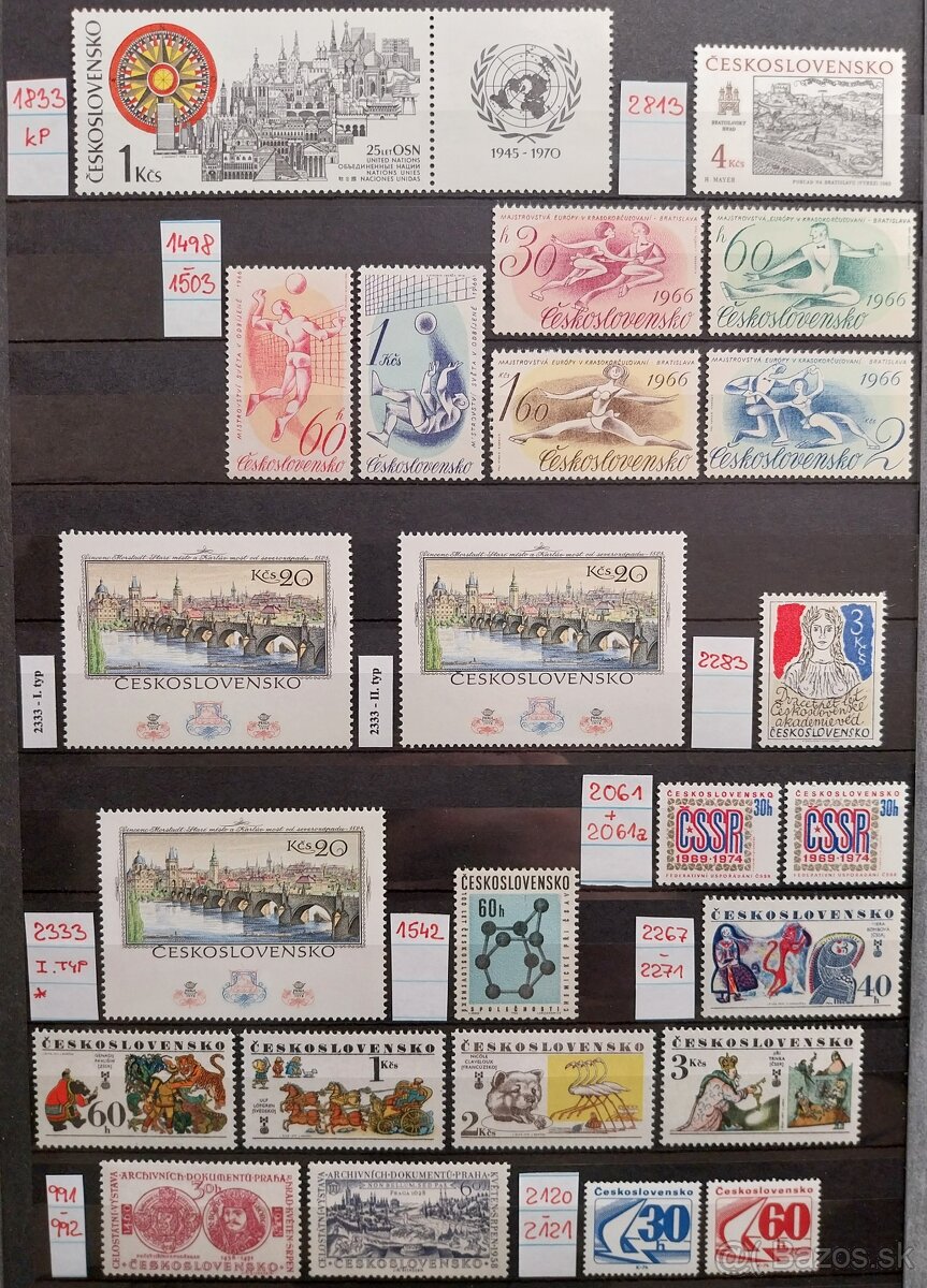 Známky ČSR – 2 - 8