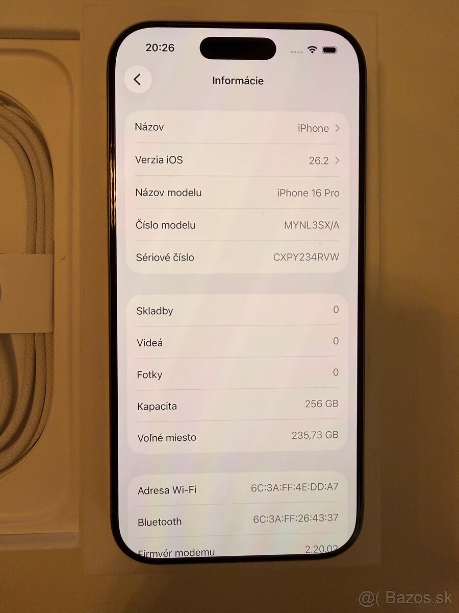 iPhone 16 Pro 256 GB natural titanium - 8