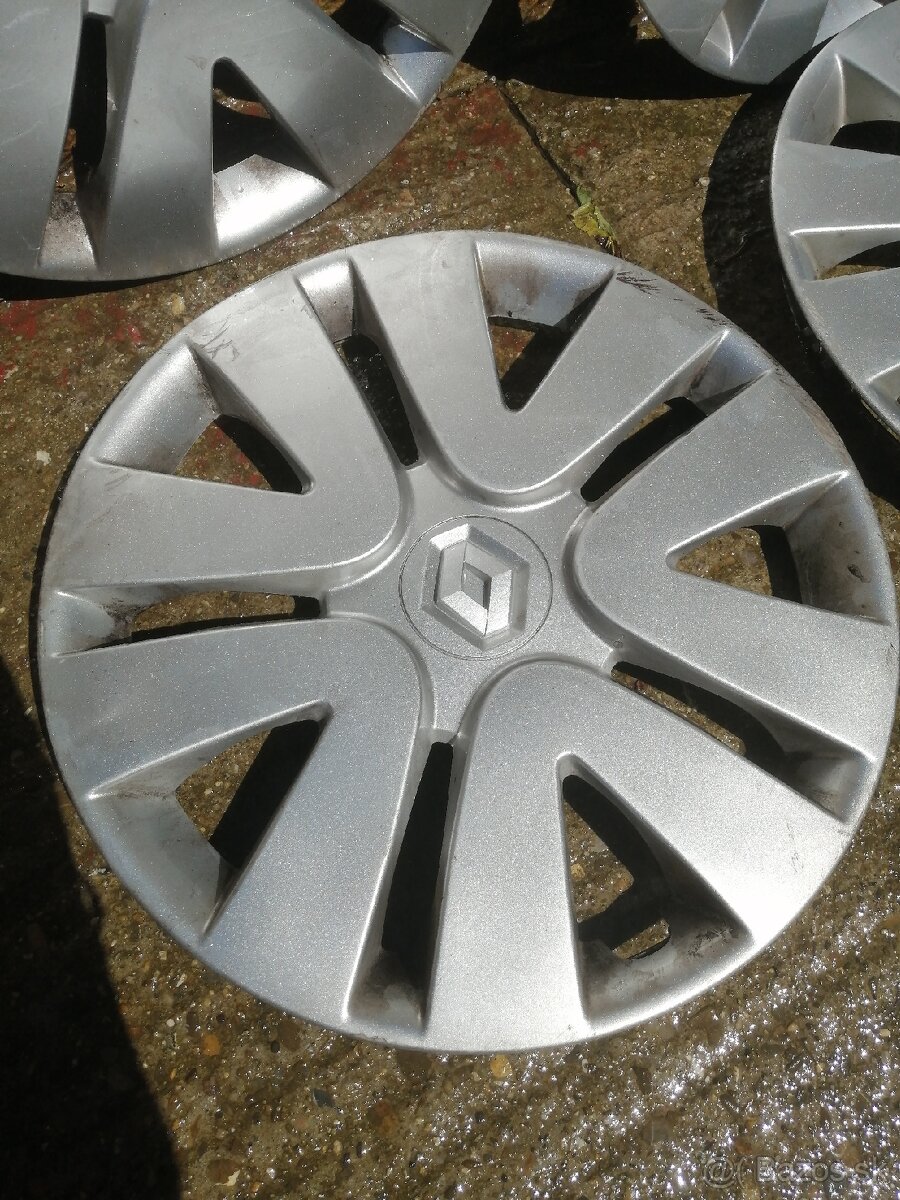 Sada disky s krytkami Renault r15. - 8