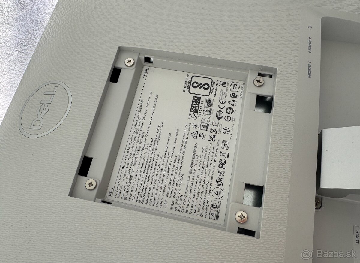 Dell monitor 24" S2421H - 8