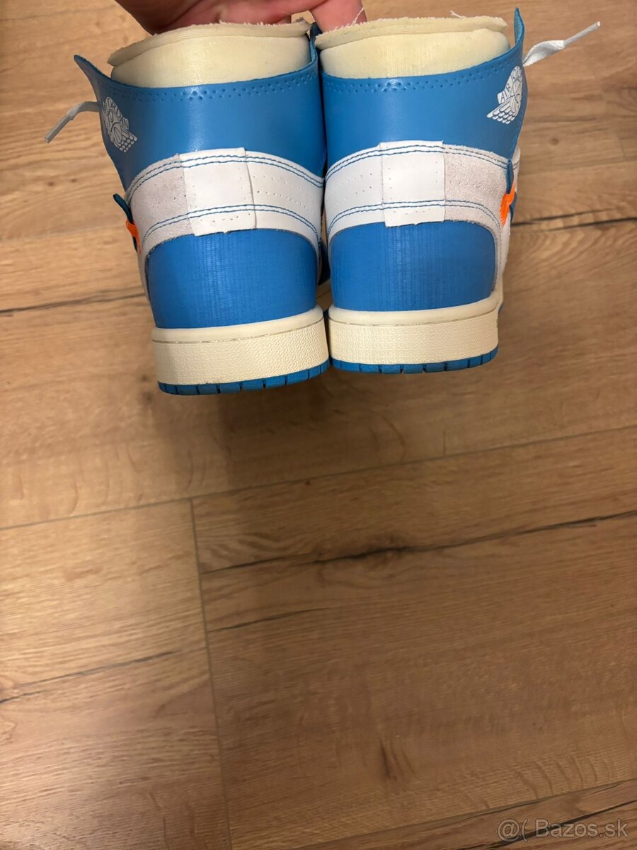 Nike Air Jordan 1 x Off-White University Blue, 46 - 8