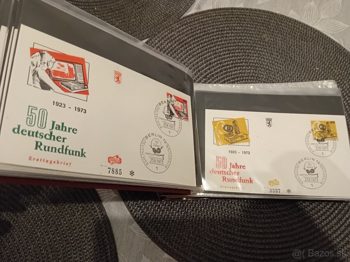 Album FDC Bundespost Berlín - 8