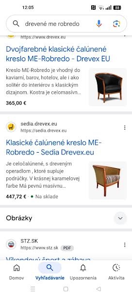 Drevené čalúnené kreslá a stolík - REZERVOVANÉ - 8