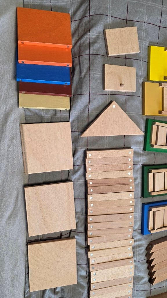 Detská drevená magnetická stavebnica D07 - 8