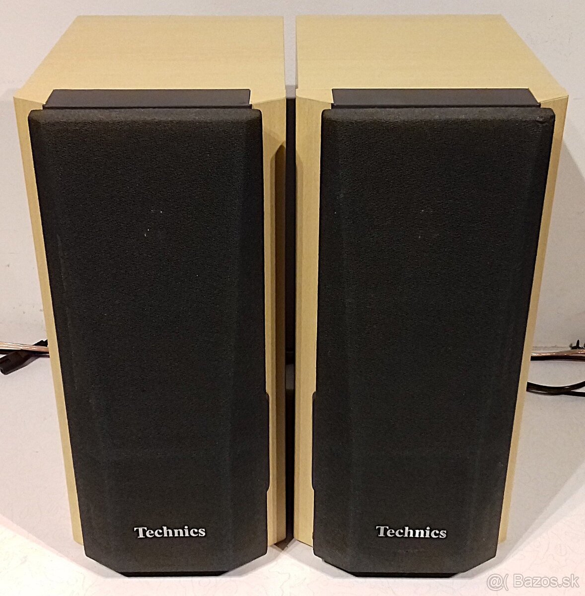 Krasne 60W reproduktory TECHNICS 33x16x24cm 2-pasmove, AB43 - 8