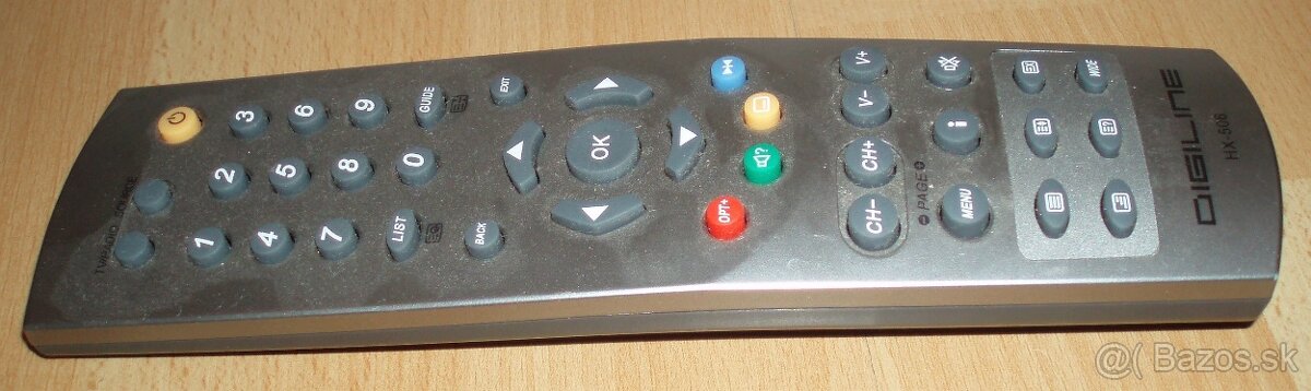 diaľkový ovládač : DIGILINE HX – 506 - 8