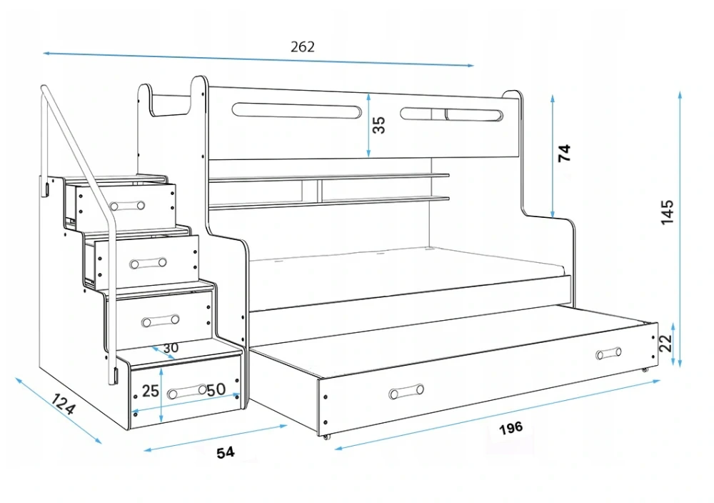 Poschodová posteľ - 8