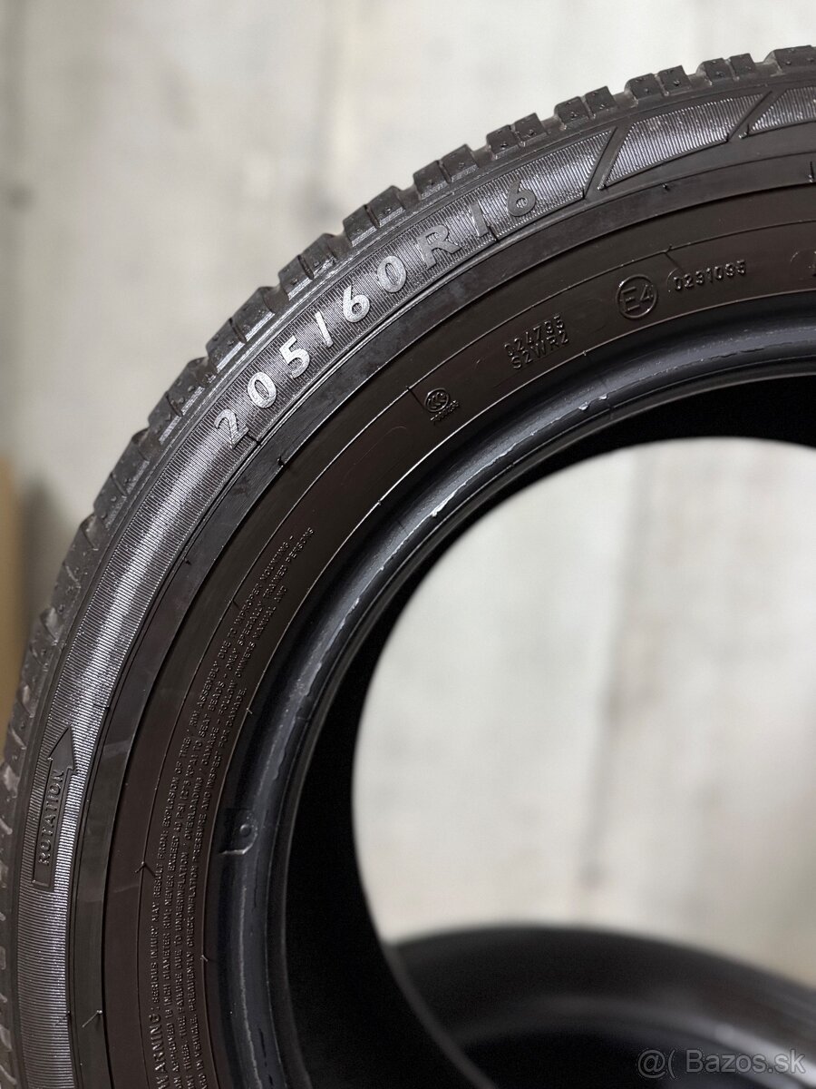 Zimné pneumatiky 205/60/16 Dunlop Wintersport 3D AO - 8