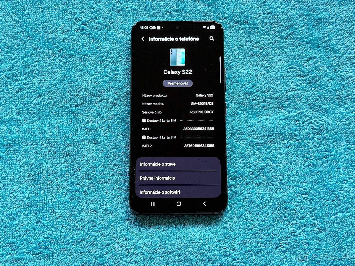 Samsung Galaxy S22 128GB, SUPER STAV - 8