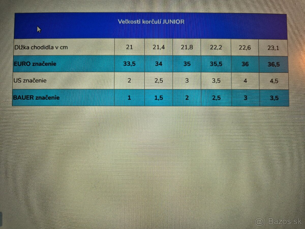 Korčule BAUER XLS - 8