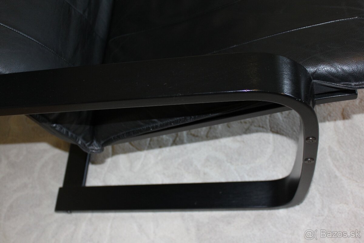 Kožené kreslo pravá koža - 8