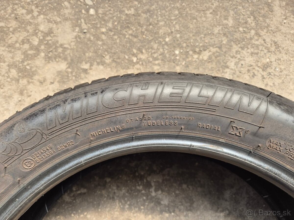 205/55 r19 letné 4 ks MICHELIN dezén 7,1 - 7 mm DOT2022 - 8
