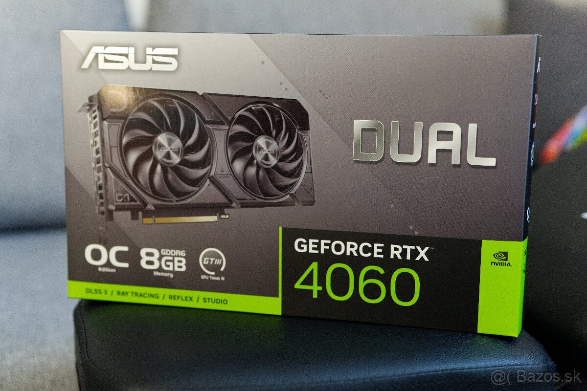 ASUS DUAL GeForce RTX 4060 O8G 8GB GDDR6 - 8