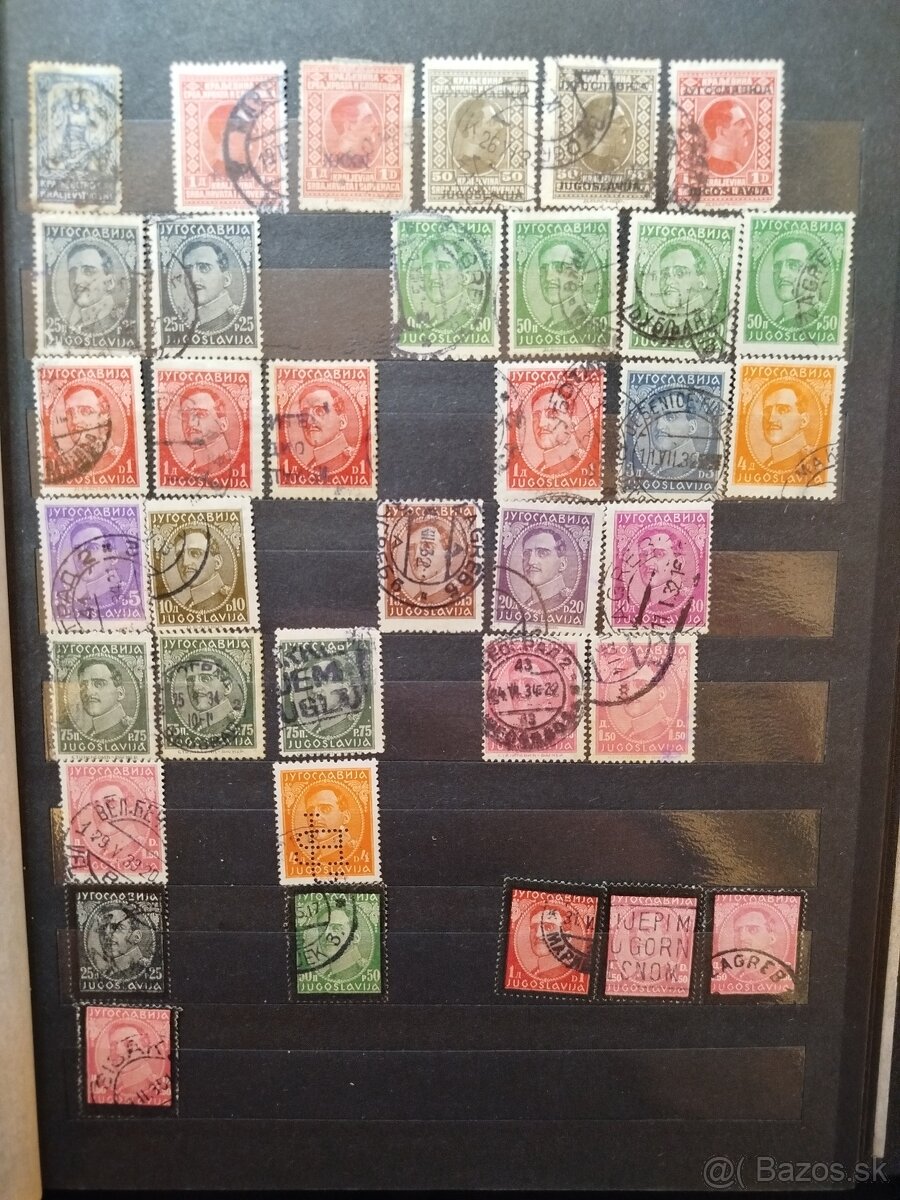 partia starých známok - Balkán - 8