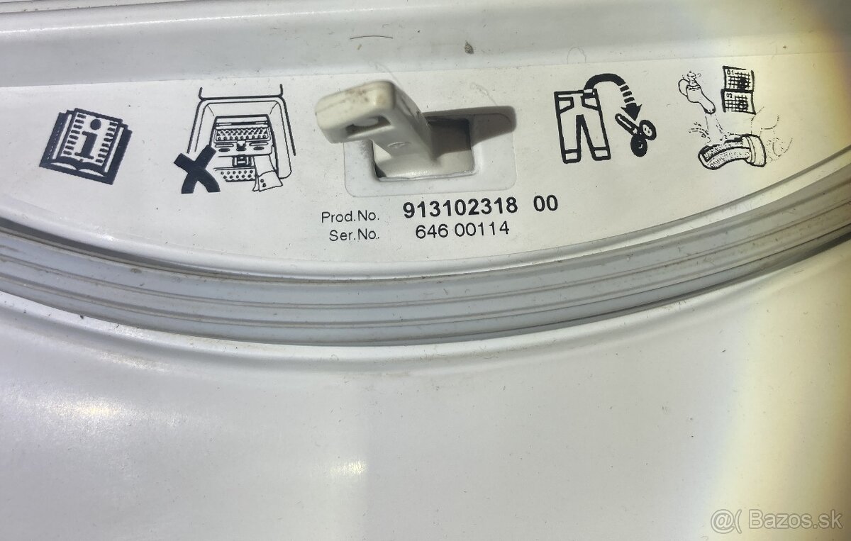 kompletne dvierka z vrchu plnenej práčky Electrolux - 8