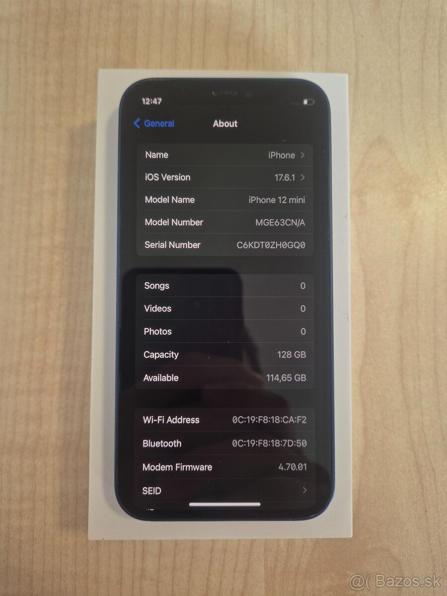 iPhone 12 Mini 128GB - 8