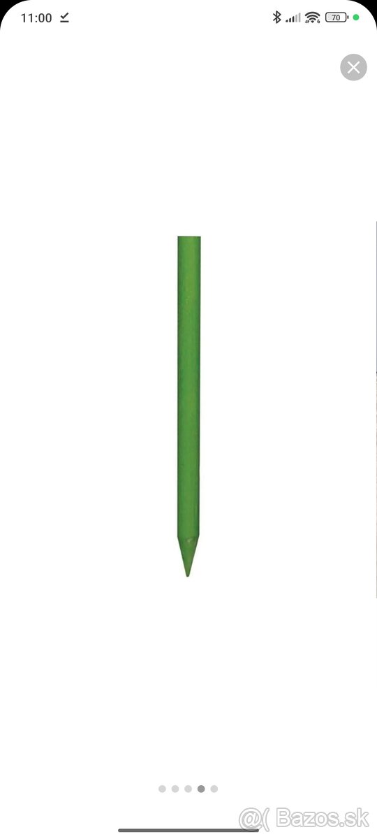 Zelené oporné tyče - 8