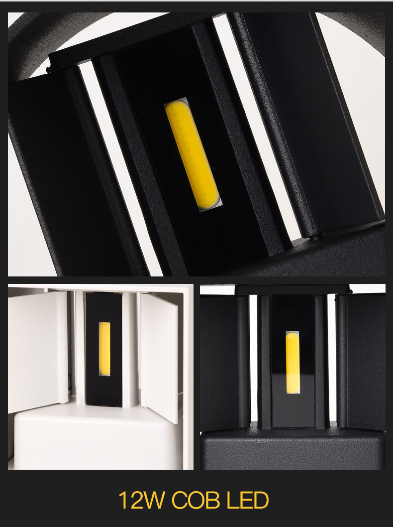 Polkruhová moderná lampa - 8