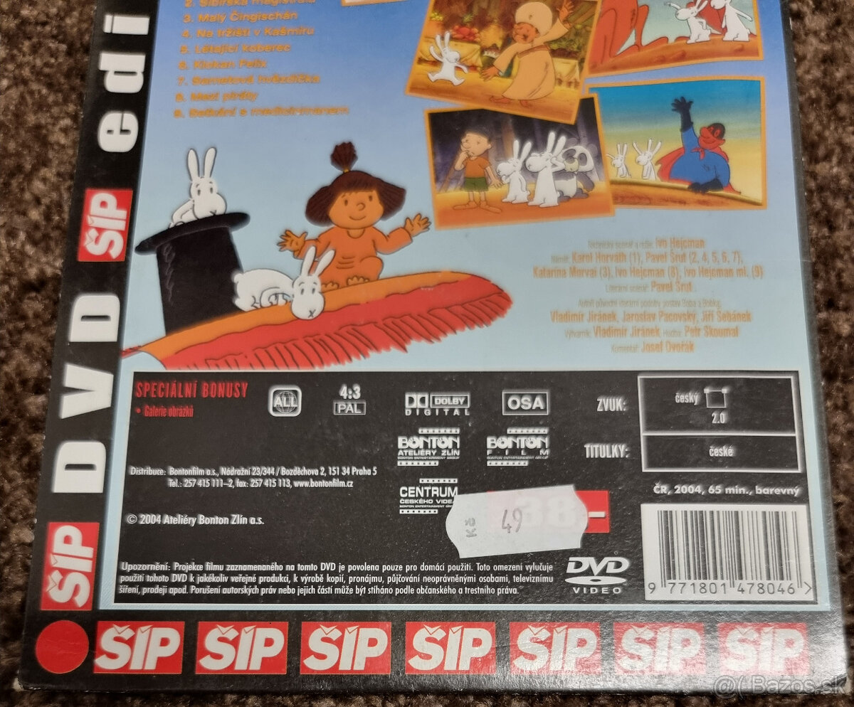 DVD filmy a rozpávky č.1 - 8