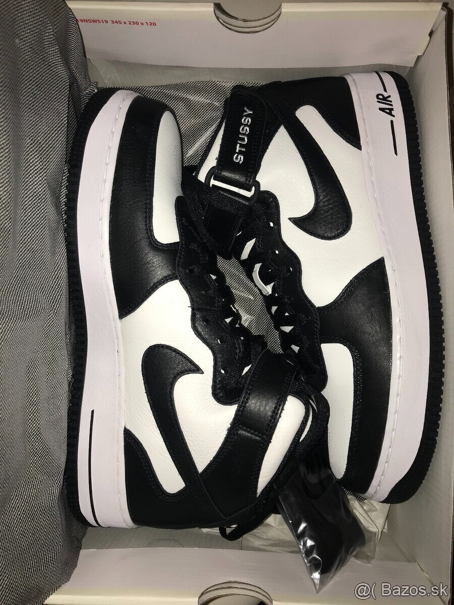 TENISKY NIKE X STUSSY AIR FORCE 1 veľ.EU 44,5 + darček - 8