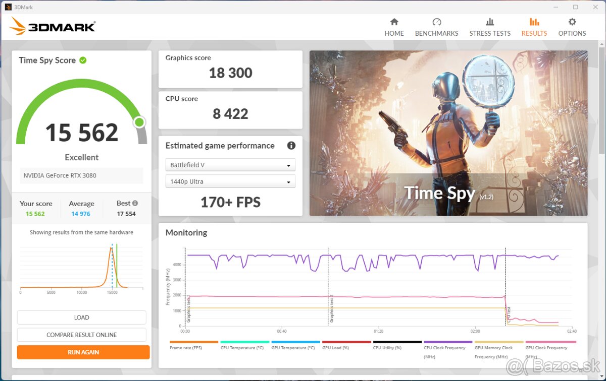 Herný PC • R5 5600X • RTX 3080 10GB • 40GB - 8