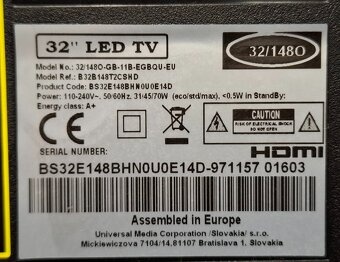 BLAUPUNKT HD 32 DVB-S2T2C s H.265HEVC - 8