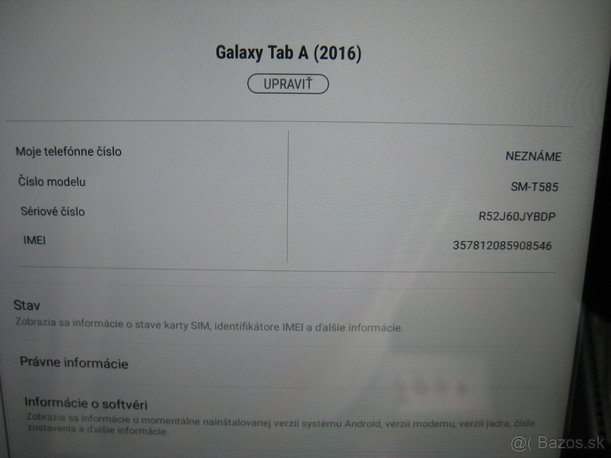 ♦️ SAMSUNG Tab. A ♦️ model SM-T585 ♦️ - 8