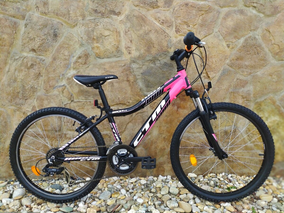 Horský bicykel 24" detský - 8