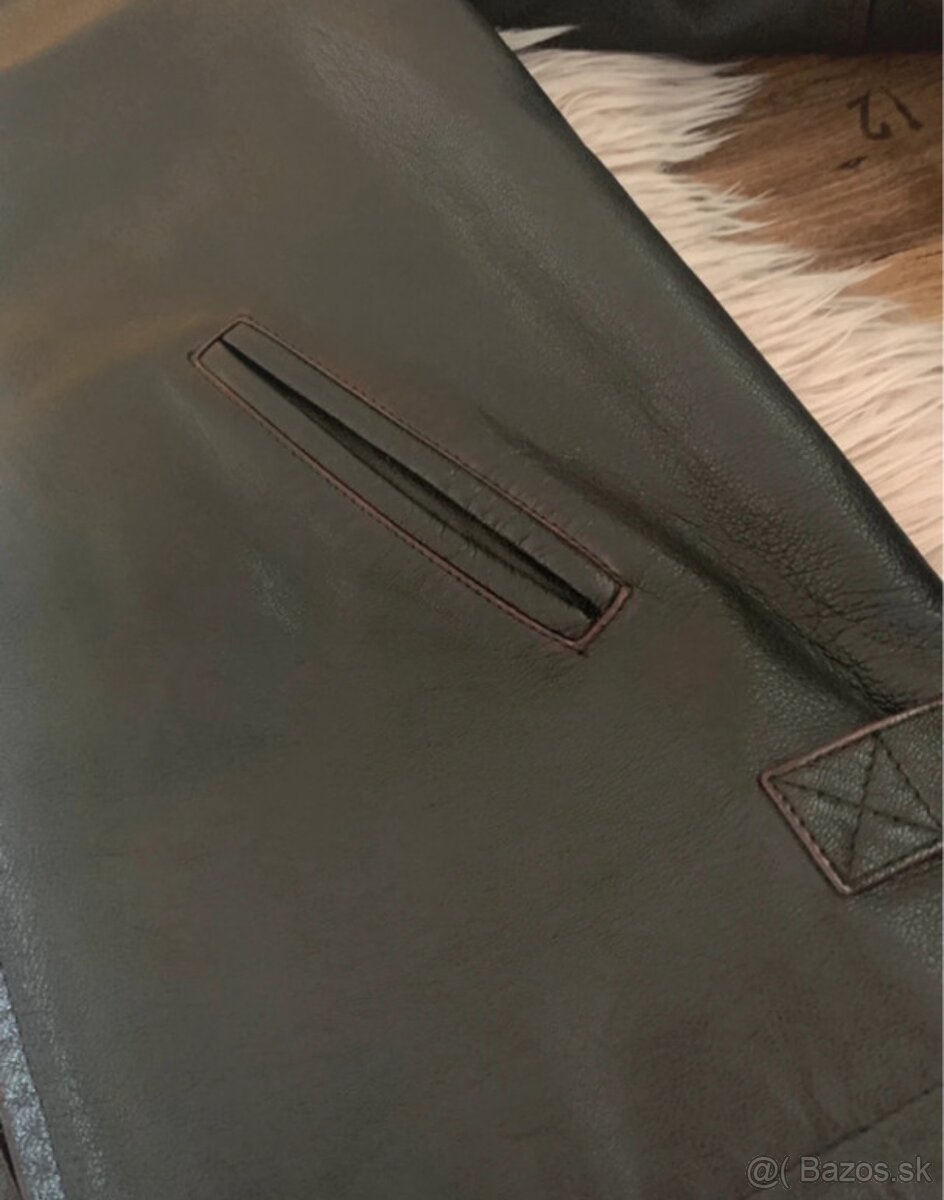Pánska kožená bunda - 8